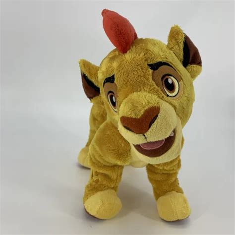 Disney Store The Lion King Guard Simbas Son Kion Plush Stuffed Animal
