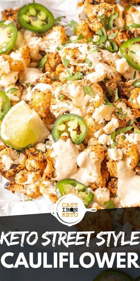Low carb mexican cauliflower rice is a healthy, paleo, keto friendly, vegan side dish recipe that bursts with mexican flavors & is ready in . Street Style Cauliflower (easy low-carb recipe) - Cast ...