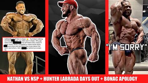 Bonac Apologizes To Fans Hunter Looking Shredded My Response To Nathan De Asha Roelly IN Or