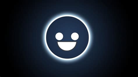 🥇 Smiley Face Icons Simplistic Black Background Symbols Wallpaper 64920