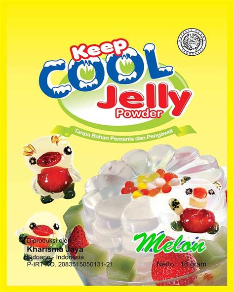 Aku akan bikin minuman sederhana yang. Keep Cool Jelly Melon (ISI 6) | Keep Cool Delicacies
