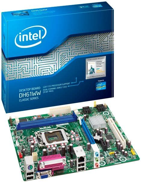 Intel Desktop Board Dh61wwb3 Bulk Kenmerken Tweakers