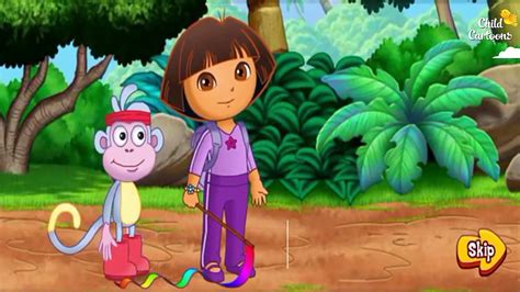 Dora The Explorer Dora Abc Song And Dora Abc Animals Nursery Rhymes