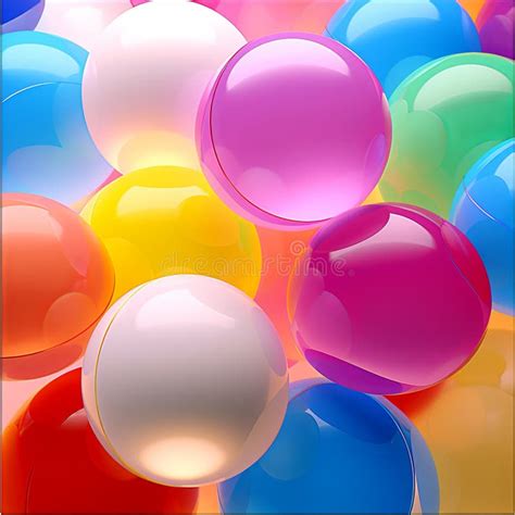 Bunch Of Balloons Floating In The Air Stock Photo Image Of Floating