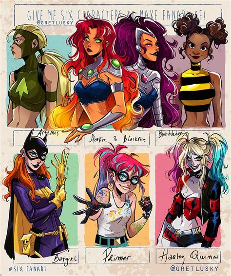 Dc Ladies By Gretlusky On Deviantart Dc Comics Art Girls Cartoon Art