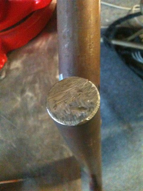 Tube Bumper Ends Capped Off Tig Weld Garage House Metal Projects Weld