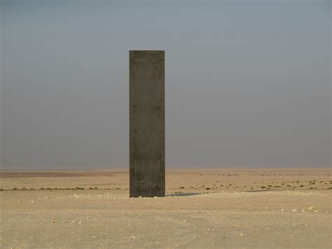 Richard Serra In Qatar East Westwest East