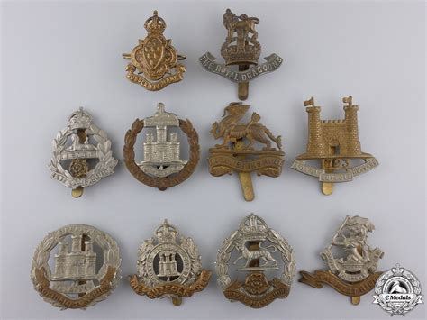 The serious collector can depend upon pieces carefully acquired by experienced dealer graham baldwin and his son paul. Ten First War British Cap Badges - Army - Badges ...