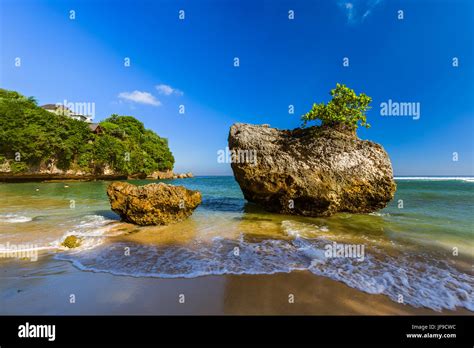 Padang Padang Beach Bali Indonesia Stock Photo Alamy