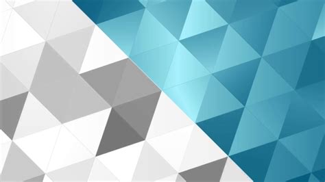 Blue And Grey Tech Polygonal Abstract Motion Design Seamless Loop Low