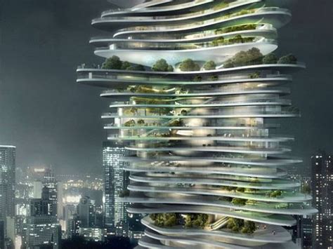 Mad Architects Unveil Urban Forest Skyscraper For China Inhabitat