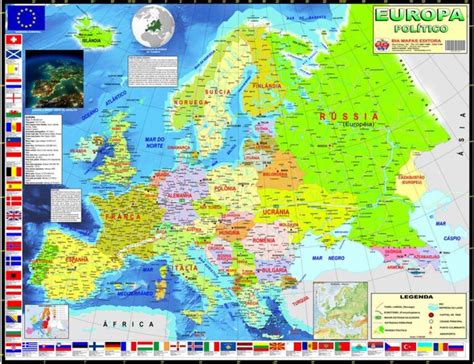 Europa Político • Bia Mapas