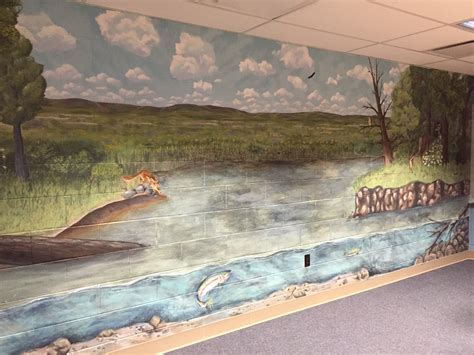 New Mural Completed In 114 Science Ii Natural Resource Ecology And