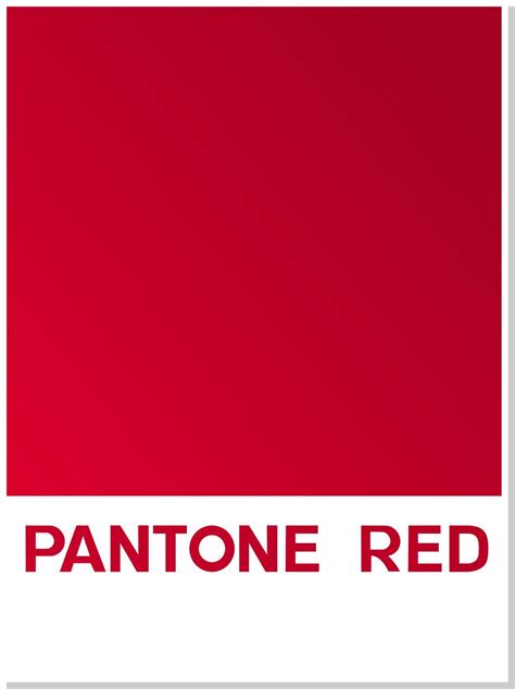 Pantone Red Logotipo Pantone Red