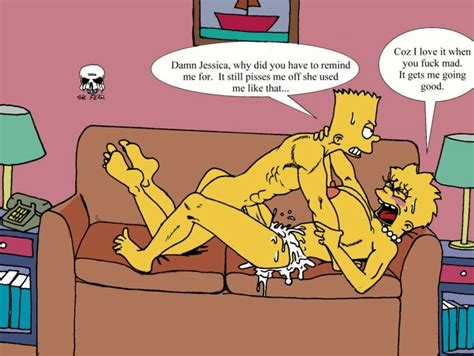 Rule 34 Bart Simpson Color Cum Cum Inside Excessive Cum Female Human