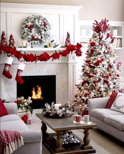 Ideas to decorate home with fireplace this Christmas #