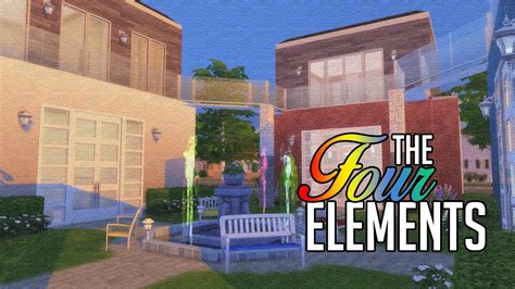 The Sims 4 Speed Build The Four Elements Youtube