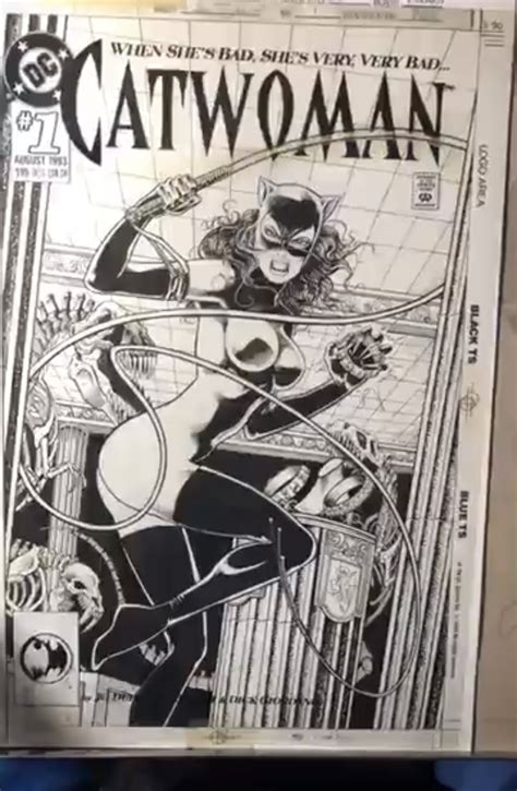 Catwoman 1 Cover 1993 By Jim Balent In Anthony Fs 2020 And Recent