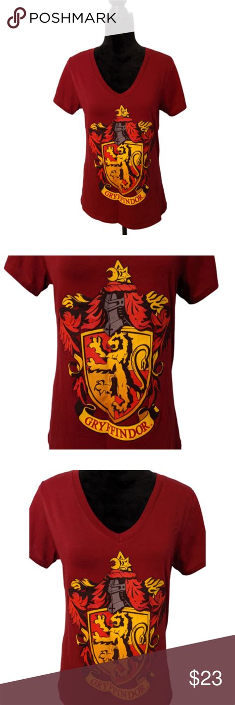 Harry Potter Gryffindor Hogwarts House T Shirt Harry Potter