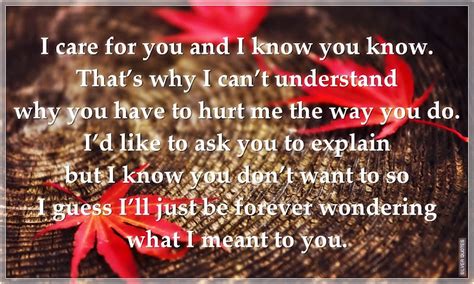 I Care About You Quotes Quotesgram