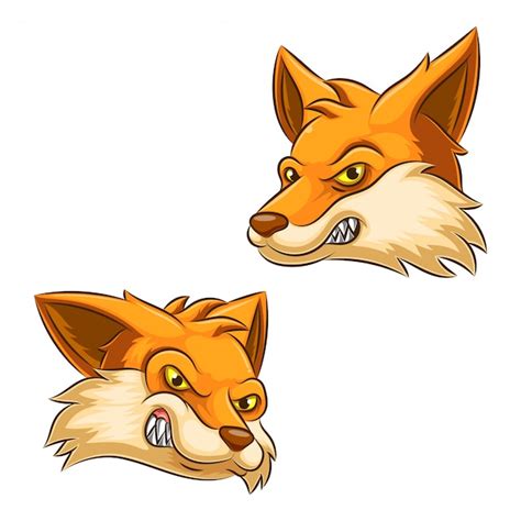 Premium Vector Graphic Head Of An Fox Mascot Illustration