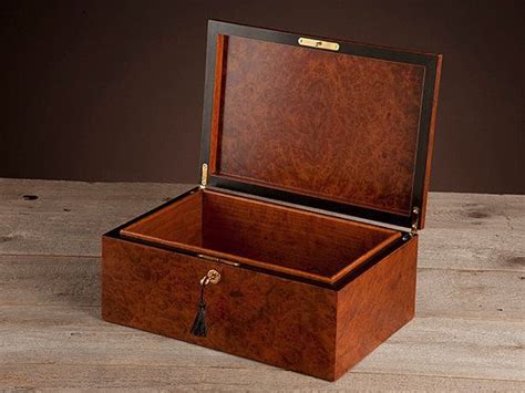 Decorative Boxes Handcrafted Mahogany Keepsake Box By Pennerbrothers