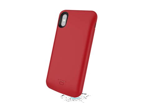 Despite that, apple didn't say anything technical about battery sizes. Coque Batterie pour iPhone X XS 10 4000 mAh Rouge Coque de ...