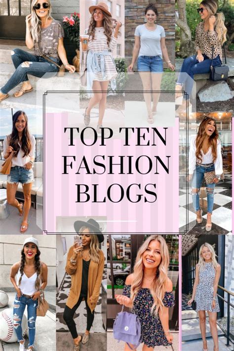 Top 10 Fashion Blogs A List Of The Top 10 Fashion Blogs To Follow