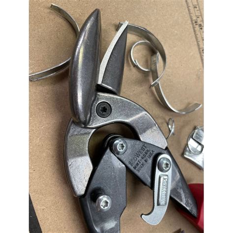 Midwest Tool Forged Molybdenum Alloy Steel Left Cut Offset Snips In The