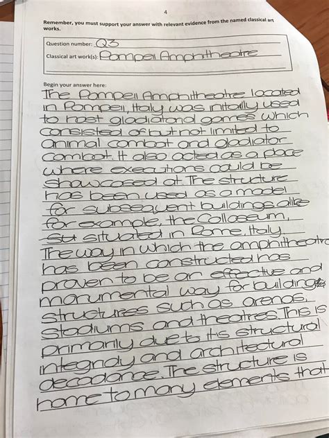 Marking Student Essays And Come Across This Gorgeous Handwriting 😍😍😍