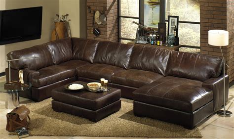 Sofas Oversized Sofas Tufted Sectional Cheap Sectionals For Sale With Regard To Sectional Sofa With Oversized Ottoman 