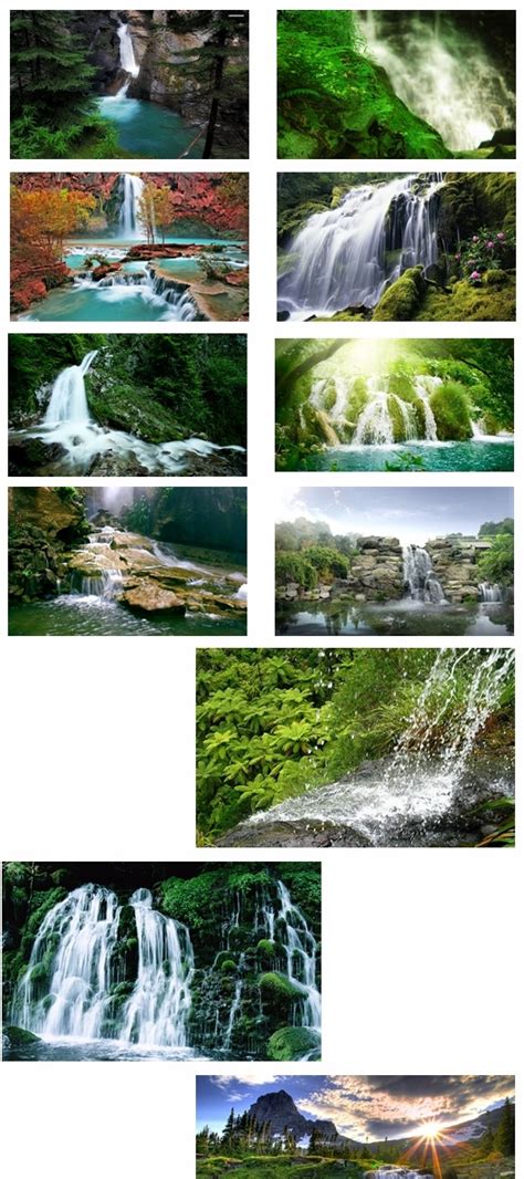 Waterfall Theme For Windows 7 And 8 Season 2 Ouo Themes