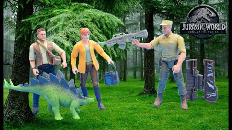 Jurassic World Fallen Kingom Wheatleyandclaire Action Figures Unboxing Reviews Youtube