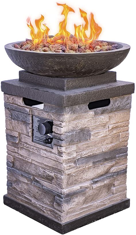 Maybe you would like to learn more about one of these? Bond Manufacturing 63172 Newcastle Propane Firebowl Column ...