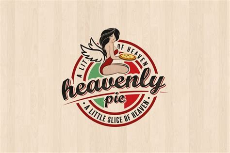 Heavenly Pie By Giorgos Stathopoulos Via Behance Beautiful Logos