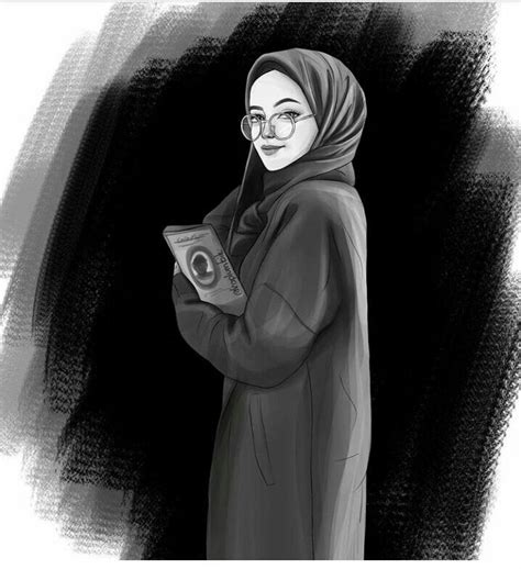 Tesettür çizim Instagram Maskeli Muslim Anime Drawing Kapalı Kız çizimi başörtülü Kız çizimi