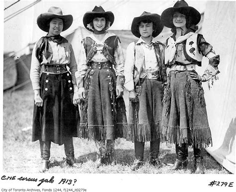 Vintage Everyday Girls Of Western United States In The Early 20th