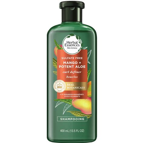 Herbal Essences Biorenew Sulfate Free Aloe And Mango Shampoo 135 Oz