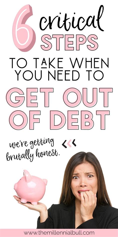 6 Important Steps To Take To Get Out Of Debt Struggling To Pay Your Bills Living Paycheck To