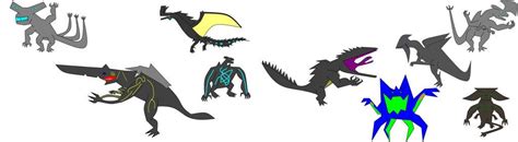 Тёмная зона / pacific rim: Pacific Rim kaiju by Dinossword.deviantart.com on ...