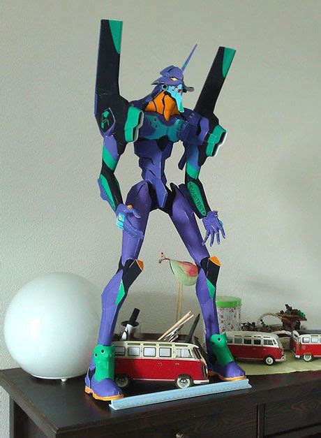 Neon Genesis Evangelion Unit Paper Model Figurine