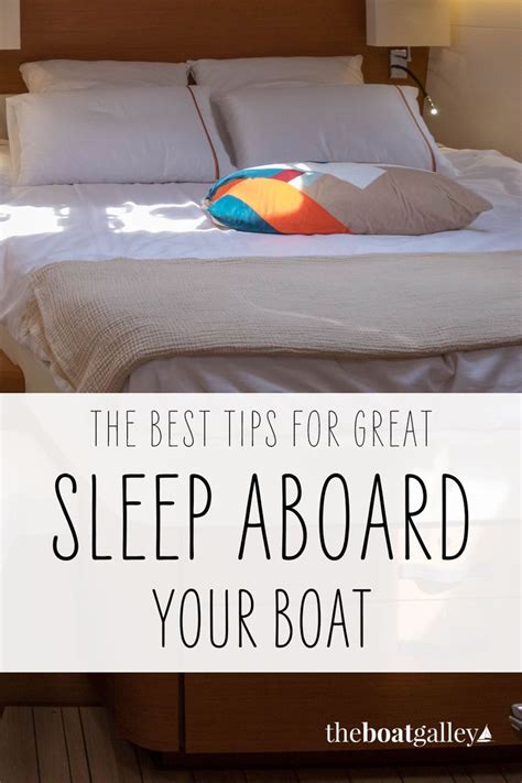 Sleeping Well On A Boat The Boat Galley Boat Galley Cabin Cruiser