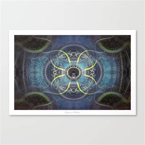 Dmt Trip The Waiting Room Canvas Print By Urbex Siam Society6