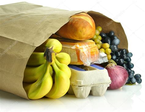 Paper Bag With Groceries — Stock Photo © Svetas 6754766