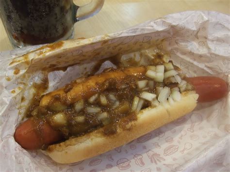 1 chicken coney dog with beef sauce, 1 reg curly fries & 1 reg a&w® root beer. haPpY HaPpY: A&W Coney Dog My Favourite Hot Dog