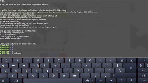 How To Install Open An On Sceen Keyboard In Linux Unix System Youtube