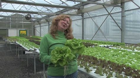 The Lettuce Lady Hydroponics At Endless Summer Harvest Youtube