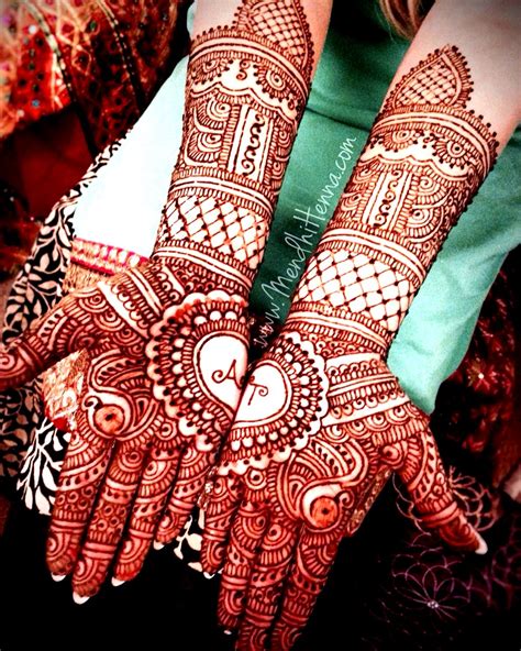 Easy Dulhan Mehendi Designs For Full Hands Wedding Mehndi Designs