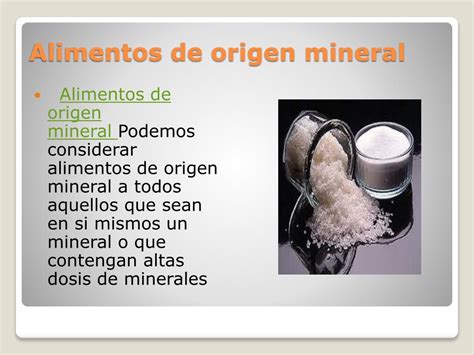 PPT - LOS ALIMENTOS PowerPoint Presentation, free download - ID:2159198