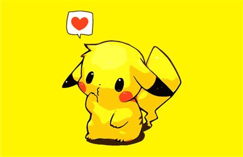 Pokemon Pikachu Love Vector Game